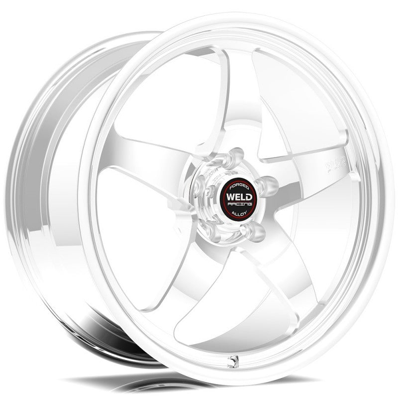 Weld S71 20x7 / 5x115mm BP / 2.3in. BS Polished Wheel (High Pad) - Non-Beadlock - DTX Performance