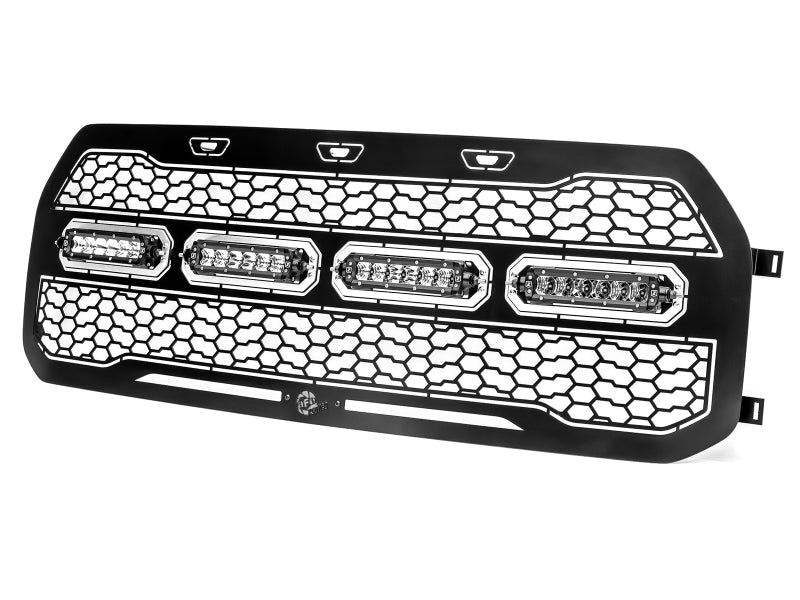 aFe 17-20 Ford Raptor w/o FFC Scorpion Grill w/ LEDs - DTX Performance