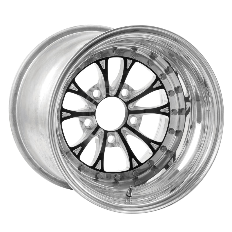 Weld Vitesse 15x15 / 5x4.75 BP / 4.5in. BS Black Wheel - Non-Beadlock - DTX Performance