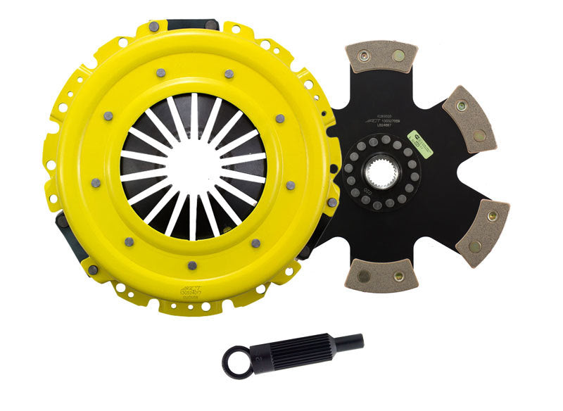 ACT 1998 Chevrolet Camaro Sport/Race Rigid 6 Pad Clutch Kit - DTX Performance