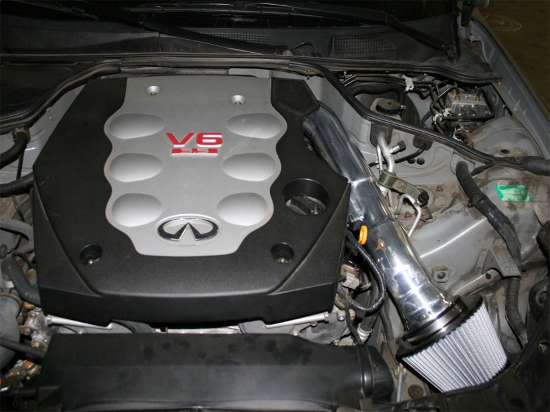 aFe Takeda Intakes Stage-2 PDS AIS PDS Nissan 350Z 03-06: Infiniti G35 03.5-06 V6-3.5L (blk) - DTX Performance