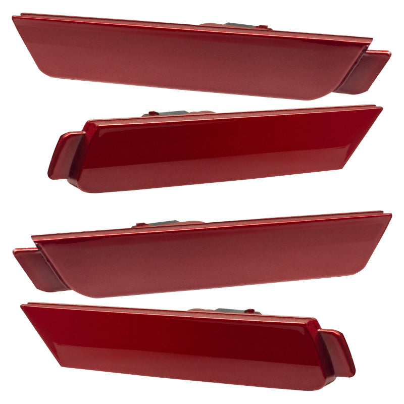 Oracle 10-15 Chevy Camaro Concept Sidemarker Set - Ghosted - Crystal Red (Claret) (GBE) - DTX Performance