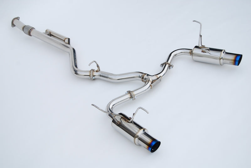 Invidia 2022+ Subaru WRX N1 Twin Outlet Single Layer Tip Cat-Back Exhaust - DTX Performance