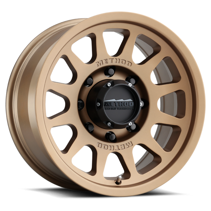 Method MR703 17x8.5 0mm Offset 8x6.5 130.81mm CB Method Bronze Wheel - DTX Performance