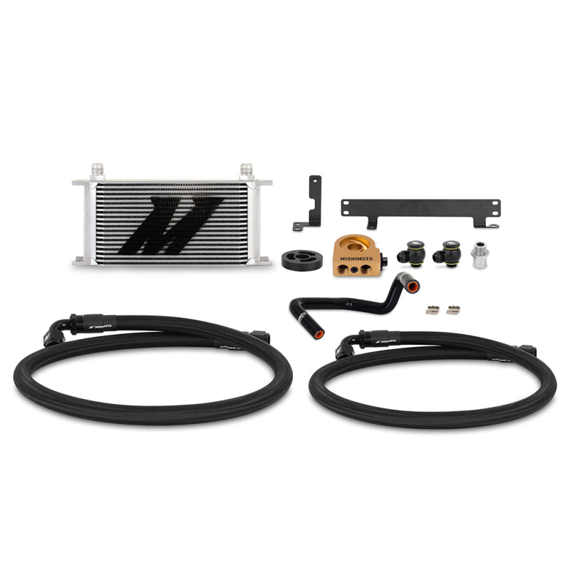 Mishimoto 2022+ Subaru WRX Thermostatic Oil Cooler Kit - Silver - DTX Performance