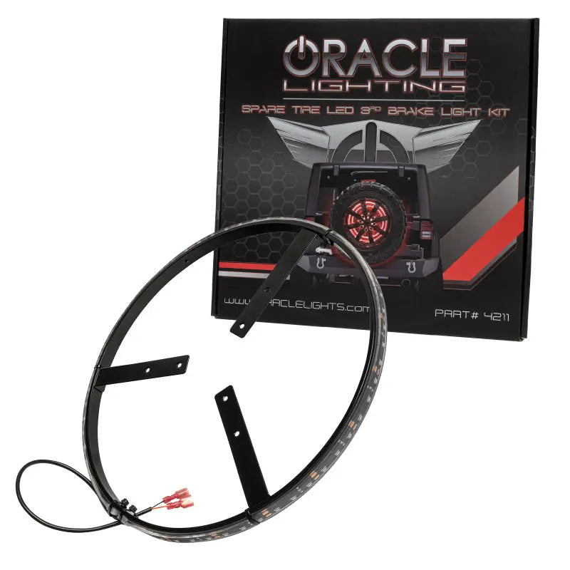 Oracle LED Illuminated Wheel Ring 3rd Brake Light - Red - DTX Performance