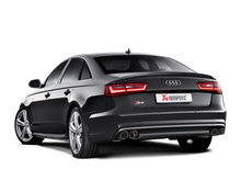 Load image into Gallery viewer, Akrapovic 13-17 Audi S6 Avant/Limousine (C7) Evolution Line Cat Back (Titanium) w/ Carbon Tips - DTX Performance