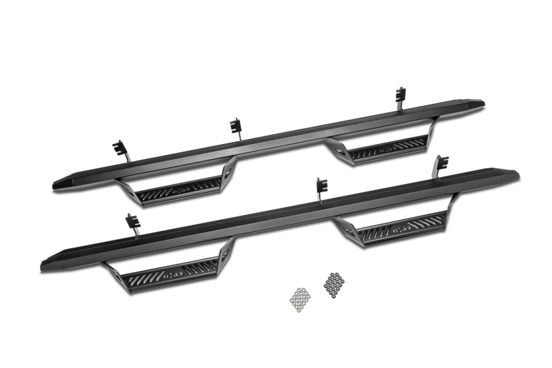 N-Fab 2022 Nissan Frontier CC (All Beds) Predator PRO Step System - Cab Length - Tex. Black - DTX Performance