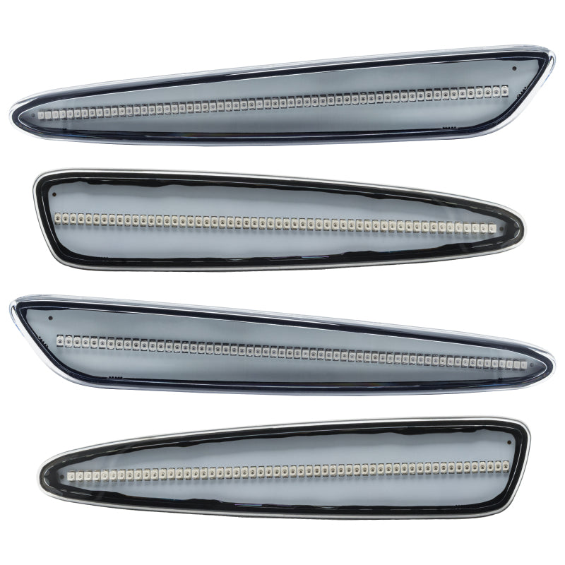 Oracle 05-13 Chevy Corvette C6 Concept Sidemarker Set Ghosted- Light Tarnished Silver Metallic (67U) - DTX Performance