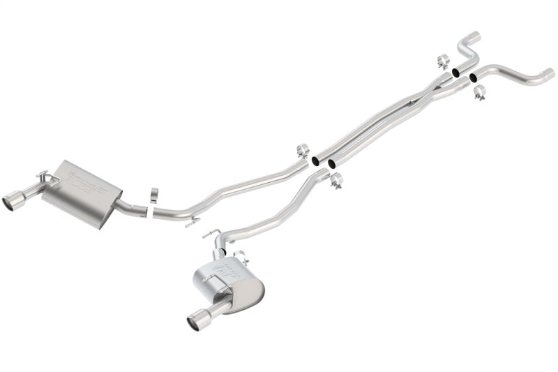 Borla 10-13 Camaro 3.6L V6 (except 2013 RS) Touring Catback Exhaust - DTX Performance