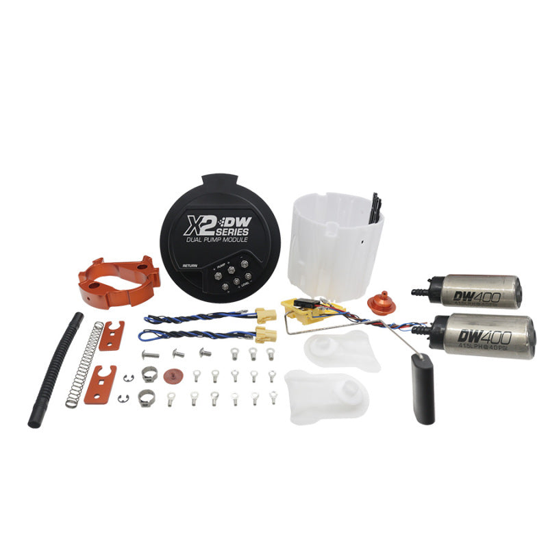 DeatschWerks 2006+ Hemi X2 Series Fuel Pump Module w/ Dual DW400 Pumps - DTX Performance