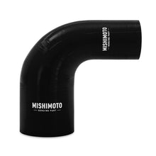 Load image into Gallery viewer, Mishimoto Silicone Reducer Coupler 90 Degree 1.75in to 2.5in - Black - DTX Performance