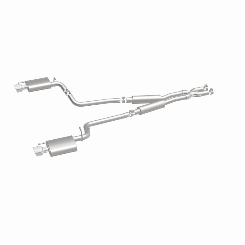 MagnaFlow 10-12 Cadillac CTS V6 3.0L (Exc AWD) Dual Split Rear Exit Stainless Cat Back Perf Exhaust - DTX Performance