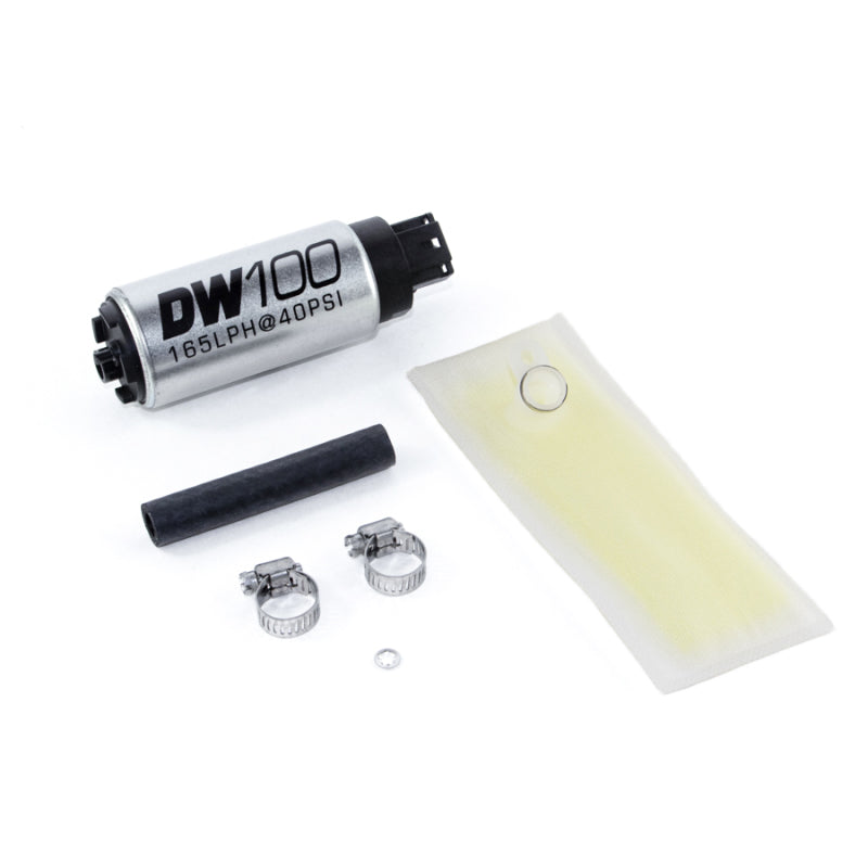 DeatschWerks 165 LPH In-Tank Fuel Pump w/ 94-01 Integra/ 92-00 Civic Install Kit - DTX Performance