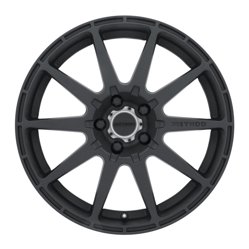 Method MR501 RALLY 17x8 +42mm Offset 5x100 67.1mm CB Matte Black Wheel - DTX Performance