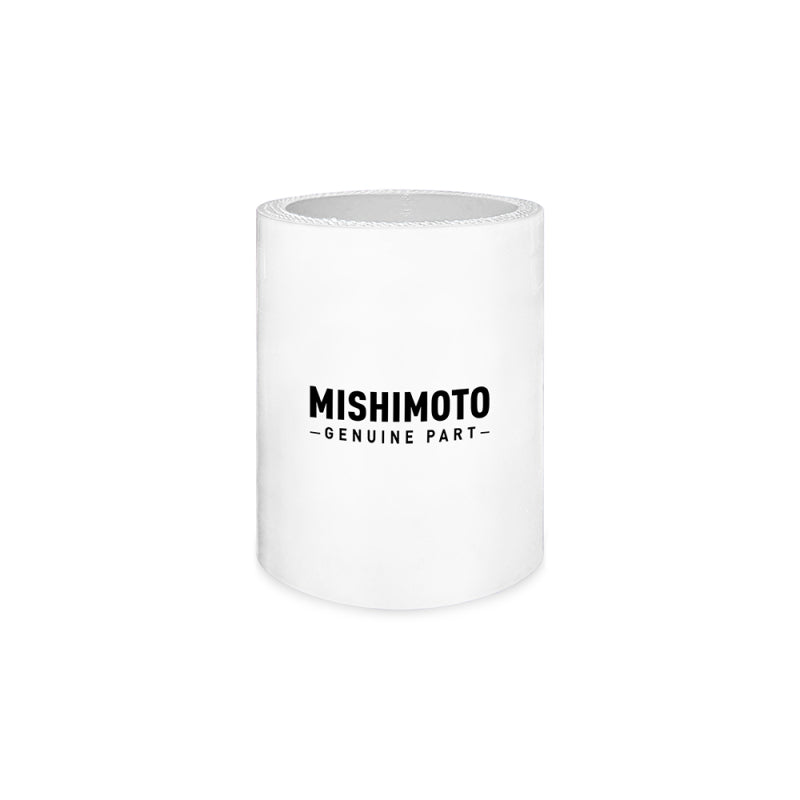 Mishimoto 1.5in. Straight Coupler White - DTX Performance