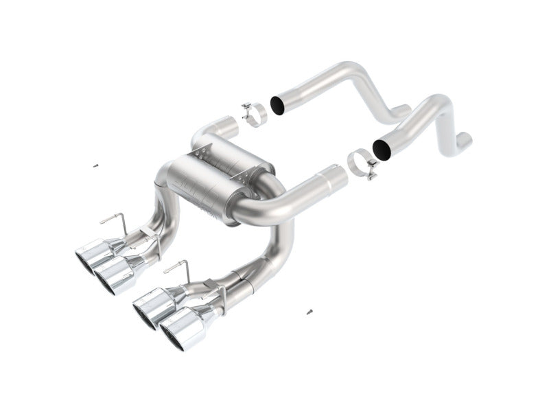 Borla 06-12 Chevrolet Corvette Z06/ZR1 6.2L/7.0L 8cyl Aggressive ATAK Exhaust (rear section only) - DTX Performance