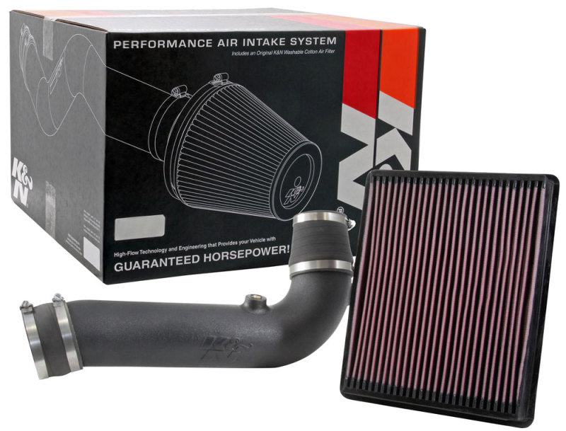 K&N 17-18 Chevrolet Silverado V6-4.3L F/I 57 Series FIPK Performance Intake Kit - DTX Performance