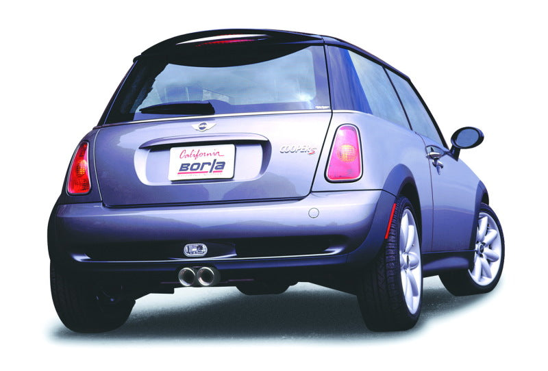 Borla 04-06 Mini Cooper S (Incl. Convertible) Aggressive Cat-back - DTX Performance