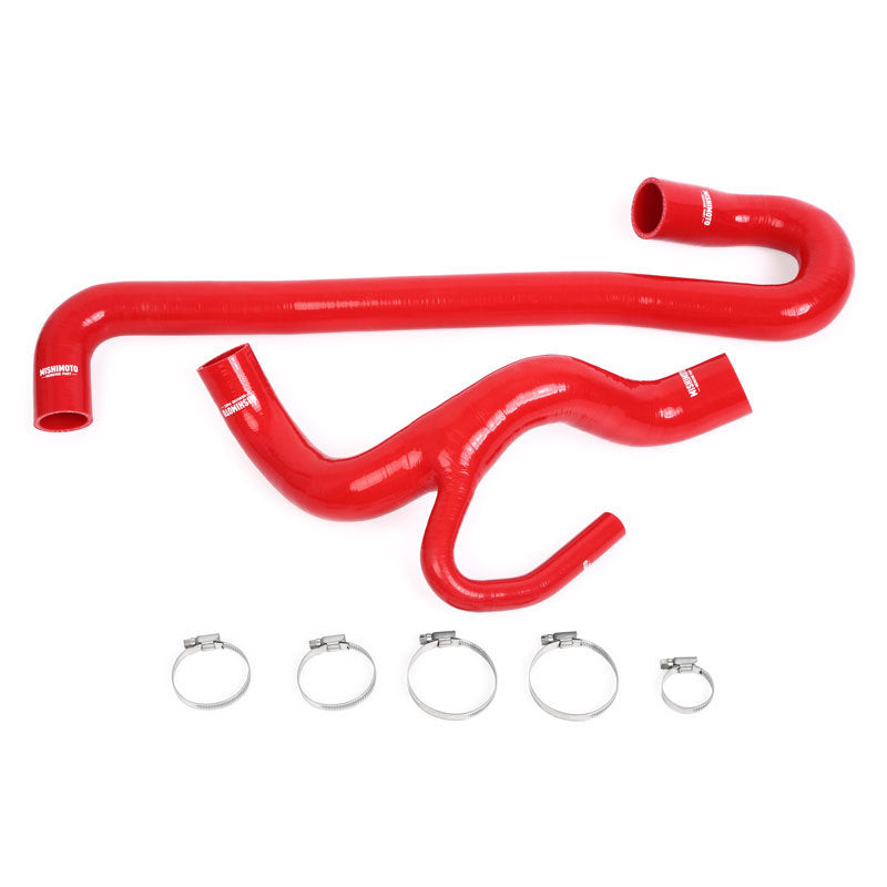 Mishimoto 12+ Jeep Grand Cherokee SRT8 6.4L V8 Red Silicone Radiator Hose Kit - DTX Performance