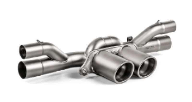 Akrapovic 2018 Porsche 911 GT3 (991.2) Slip-On Race Line (Titanium) w/o Tail Pipe Set - DTX Performance