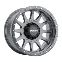 Load image into Gallery viewer, Method MR605 NV 20x10 -24mm Offset 8x170 124.9mm CB Gloss Titanium Wheel - DTX Performance