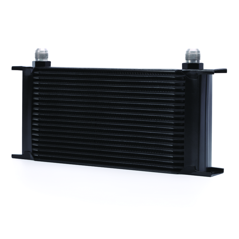 Mishimoto Universal 19 Row Oil Cooler - Black - DTX Performance