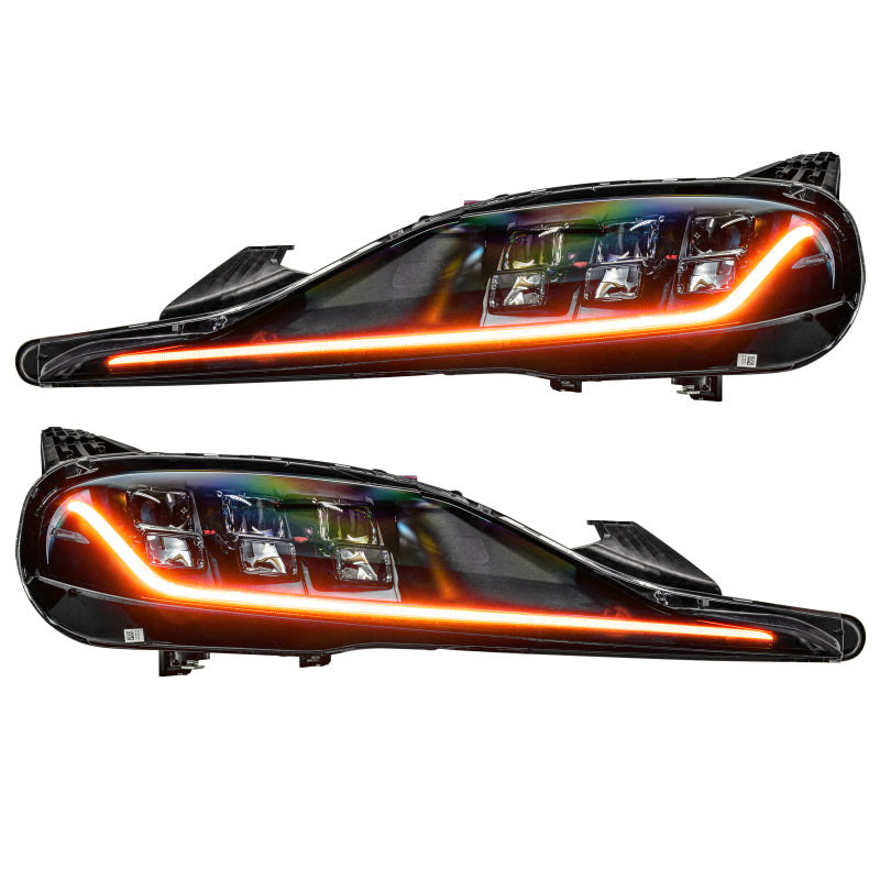 Oracle 20-21 Toyota Supra GR RGB+A Headlight DRL Upgrade Kit - ColorSHIFT - DTX Performance