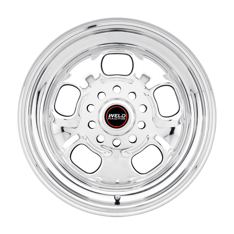 Weld Rodlite 15x10 / 5x4.5 & 5x4.75 BP / 5.5in. BS Polished Wheel - Non-Beadlock - DTX Performance