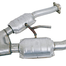 Load image into Gallery viewer, BBK 94-95 Mustang 5.0 Short Mid X Pipe With Catalytic Converters 2-1/2 For BBK Long Tube Headers - DTX Performance