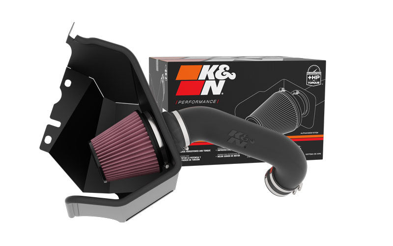 K&N 2022 Jeep Wagoneer V8 5.7L Aircharger Performance Intake - DTX Performance