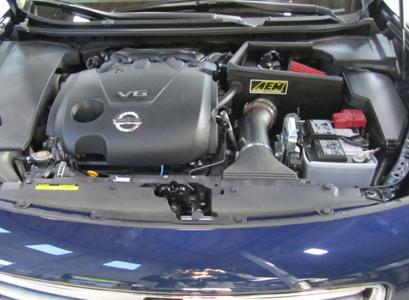 AEM 11-12 Nissan Maxima 3.5L V6 Silver Cold Air Intake - DTX Performance