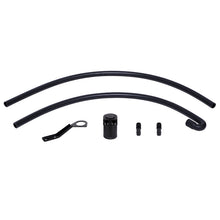 Load image into Gallery viewer, Mishimoto 07-10 BMW N54 Baffled Oil Catch Can Kit - Black (CCV Side) - DTX Performance