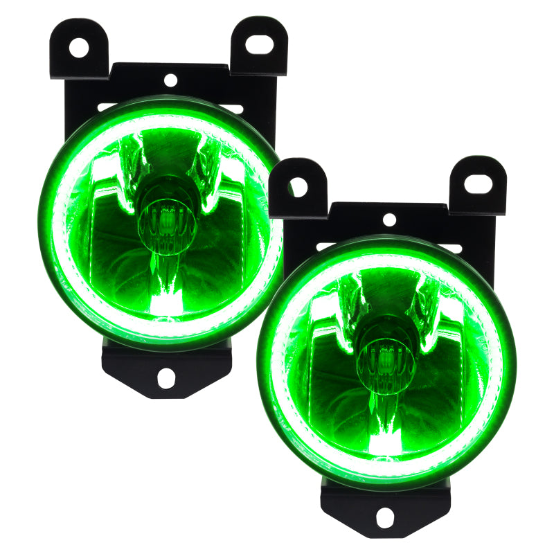 Oracle Lighting 01-06 GMC Yukon Denali Pre-Assembled LED Halo Fog Lights -Green - DTX Performance