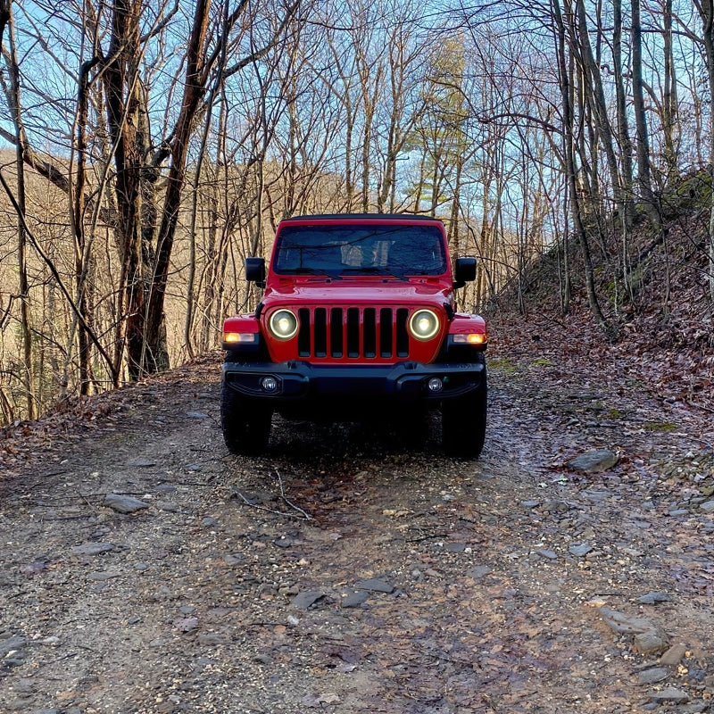 Oracle Jeep JL/Gladiator JT Oculus Switchback Bi-LED Projector Headlights - Amber/White Switchback - DTX Performance