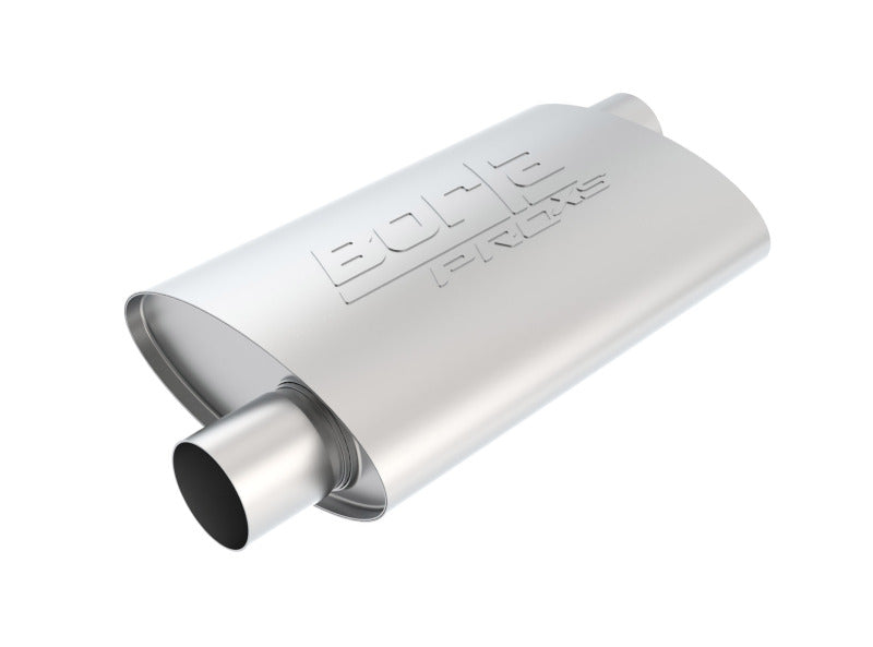 Borla Universal Pro-XS Muffler - Offset/Offset Oval 2.5in - DTX Performance