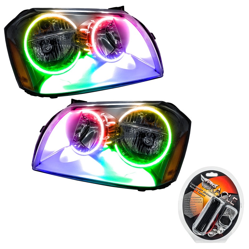 Oracle 05-07 Dodge Magnum SMD HL - Chrome - ColorSHIFT - DTX Performance