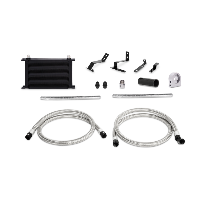 Mishimoto 16+ Chevrolet Camaro LT 2.0 Oil Cooler Kit - Black - DTX Performance