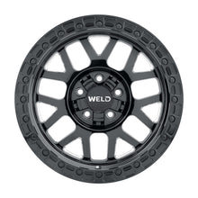 Load image into Gallery viewer, Weld Off-Road W105 17X10 Cinch 5X114.3 5X127 ET-25 BS4.50 Satin Black MIL / Gloss Black 78.1 - DTX Performance