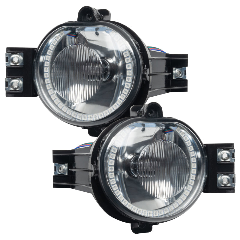 Oracle Lighting 06-08 Dodge Ram Pre-Assembled LED Halo Fog Lights -UV/Purple - DTX Performance