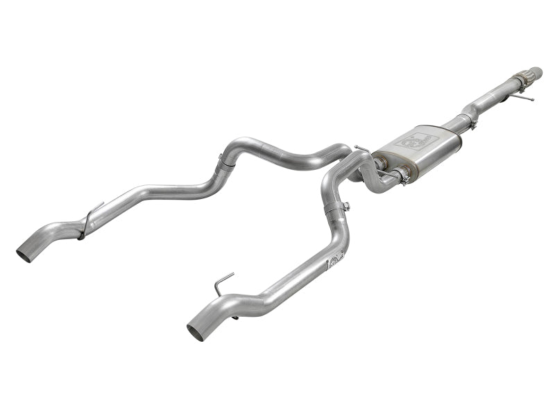 aFe Vulcan Series 4in-3in 304-SS Exhaust Cat-Back 2019 GM Silverado / Sierra 1500 V8-5.3L w/ OE Tips - DTX Performance