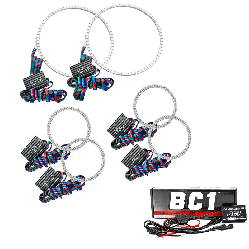 Oracle Nissan Frontier 01-04 Halo Kit - Triple - ColorSHIFT w/ BC1 Controller - DTX Performance