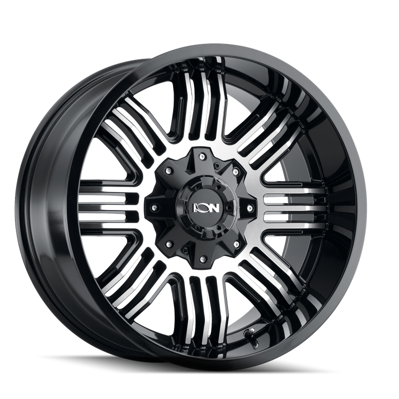 ION Type 144 20x9 / 5x127 BP / 18mm Offset / 87.1mm Hub Black/Machined Wheel - DTX Performance