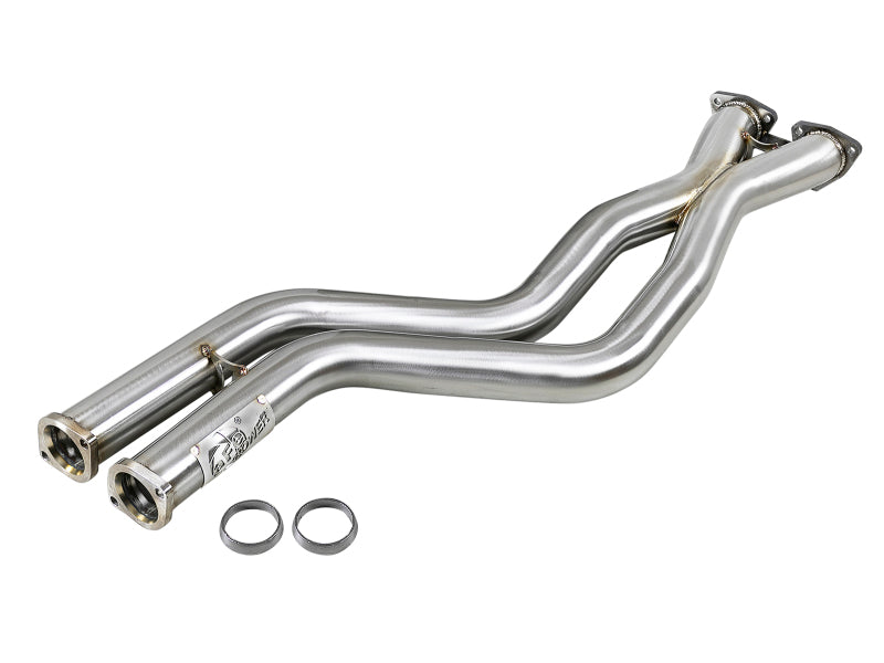 aFe Twisted Steel HDR X-Pipe SS-304 01-06 BMW M3 3.2L S54 - DTX Performance