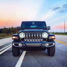 Load image into Gallery viewer, Oracle Oculus Bi-LED Projector Headlights for Jeep JL/Gladiator JT - Matte Black - 5500K - DTX Performance