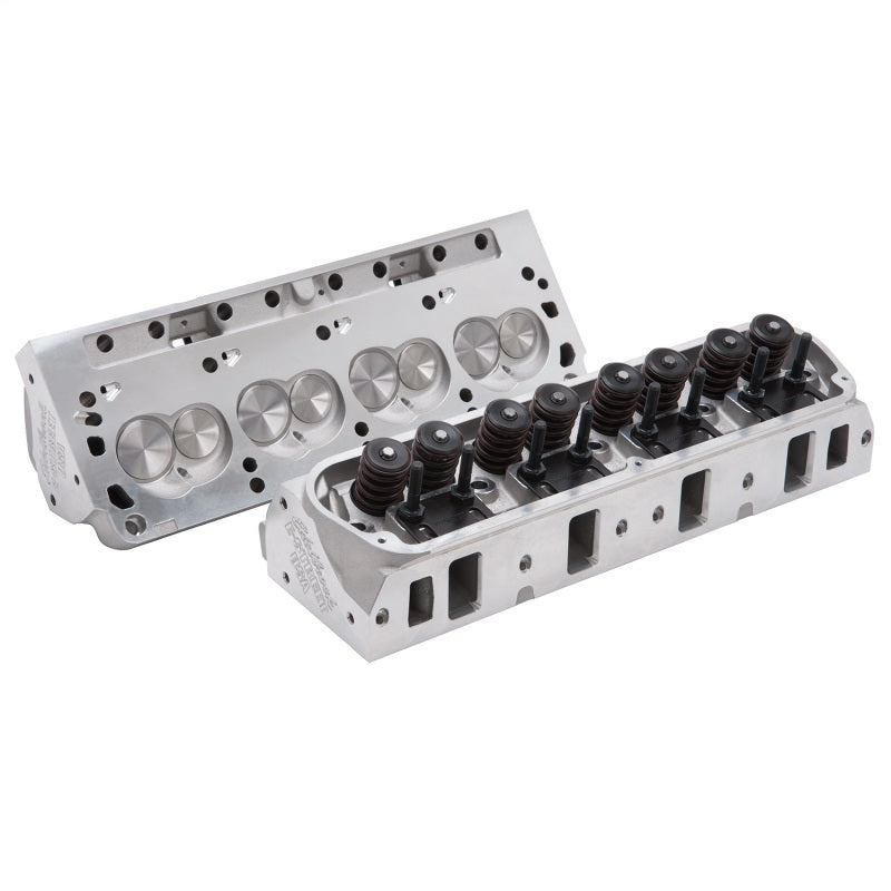 Edelbrock Cylinder Heads E-Street Sb-Ford w/ 1 90In Intake Valves Complete Packaged In Pairs - DTX Performance