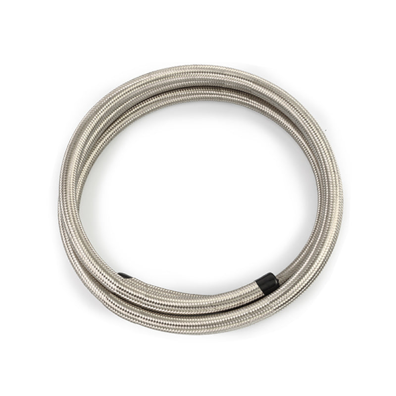 Mishimoto 10Ft Stainless Steel Braided Hose w/ -8AN Fittings - Stainless - DTX Performance