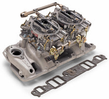 Load image into Gallery viewer, Edelbrock Dual Quad Kit Perf RPM Chevy 409 Inwin Lg Port - DTX Performance