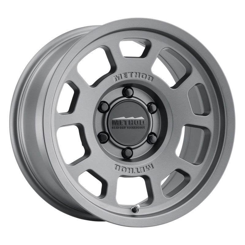 Method MR705 17x8.5 +20mm Offset 6x120 67mm CB Titanium Wheel - DTX Performance