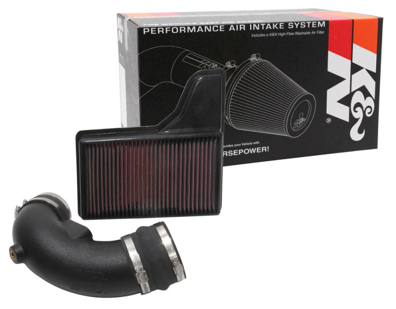 K&N 18-19 Ford Mustang GT V8-5.0L 57 Series FIPK Performance Intake Kit - DTX Performance